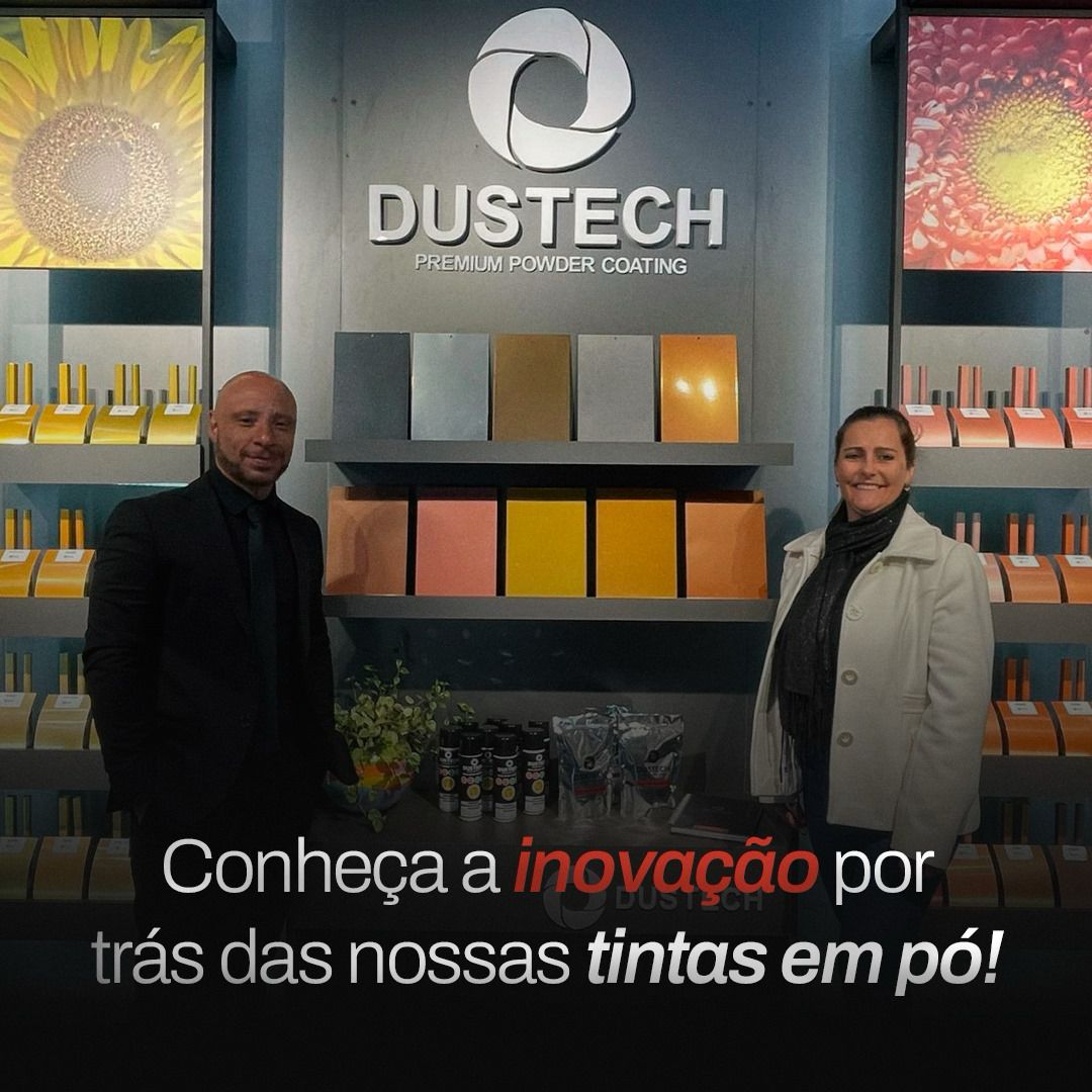 Dustech é a primeira gaúcha a produzir tinta em pó bonderizada